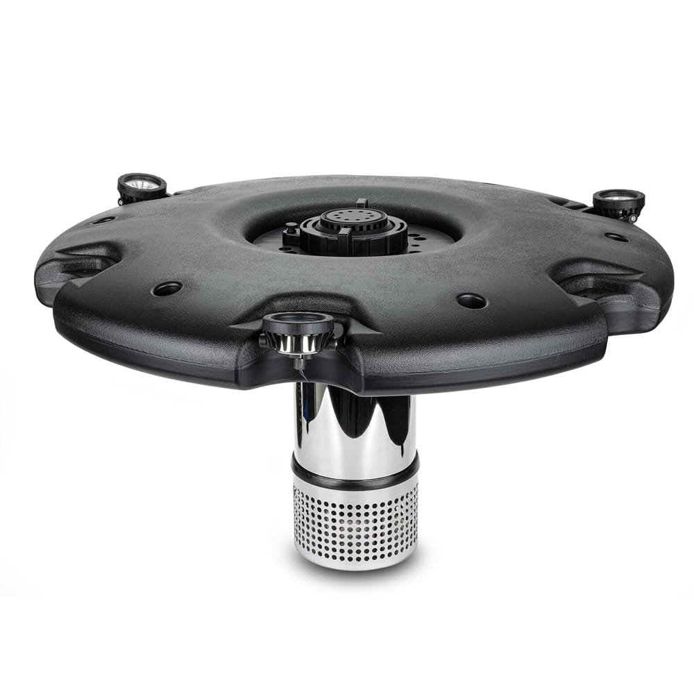 Zestaw fontanny FJ-600 do oczka wodnego stawu LED 3x6W 55000 l/h